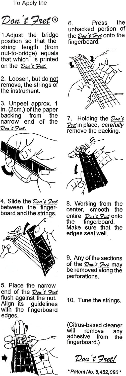 Don't Fret 106 Violin Accessory