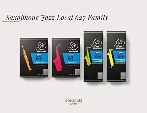 Gonzalez Local 627 Alto Saxophone Reeds Box of 10 Strength 2.5