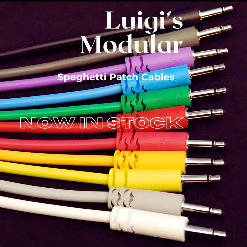 Luigi's Modular Spaghetti Patch Cables are Back In Stock