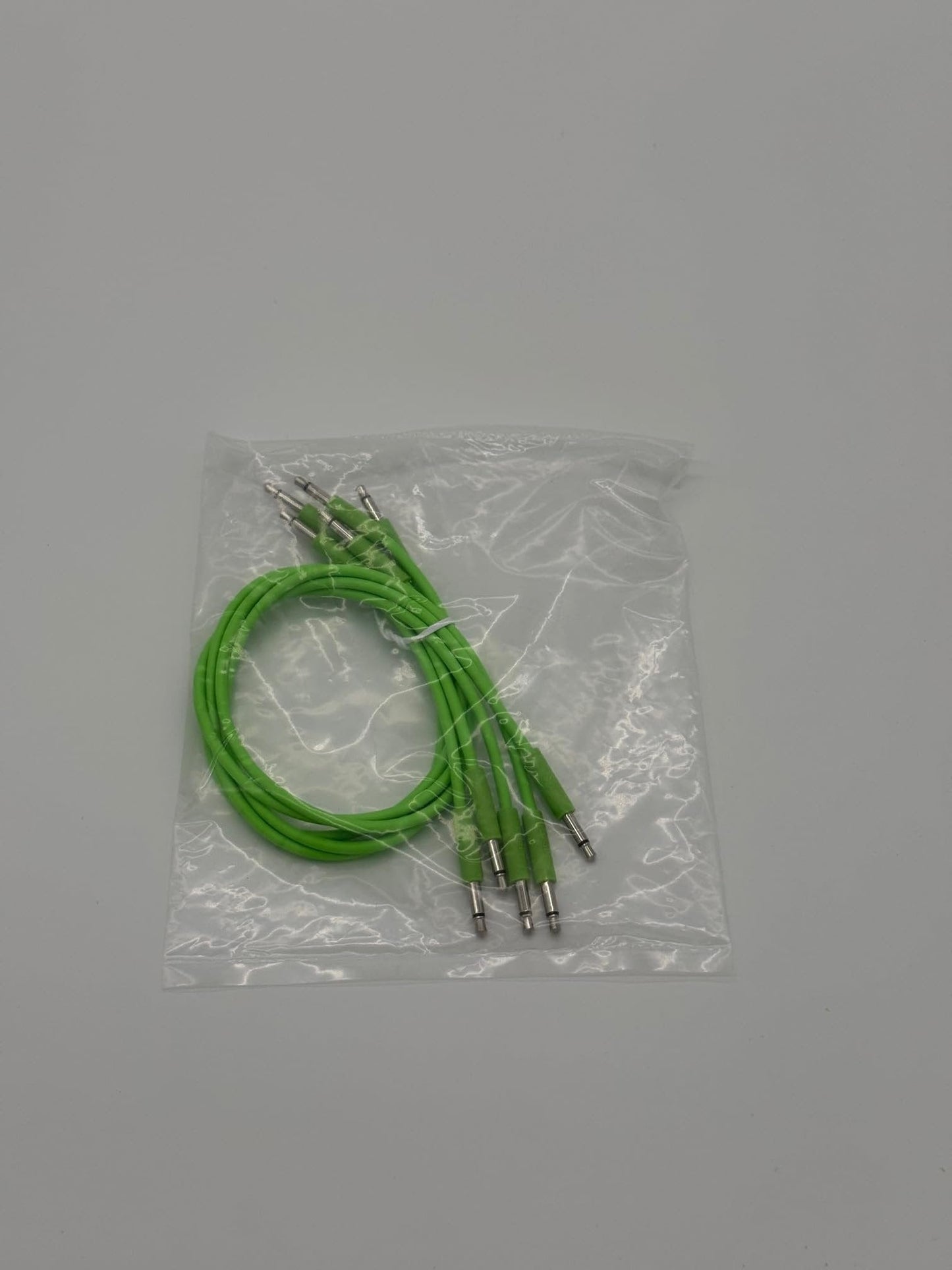 Starving Students Music Supplies Luigi's Modular mPatch Mini Eurorack Patch Cables - Green 30 cm (12 in) 5 Pack