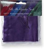 Hodge Silk Alto Recorder Swab - Purple