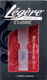 Légère Reeds Premium Synthetic Woodwind Reed, Soprano Saxophone, Classic