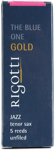 Rigotti RG5.JST Gold Jazz Tenor Saxophone Reeds - 2 Medium (5-pack)