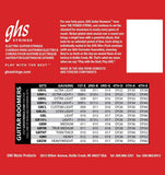 GHS STRINGS - GUITAR BOOMERS - GBCL-3 SET (3 SETS) - CUSTOM LIGHT 009-046 - ELECTRIC GUITAR STRINGS