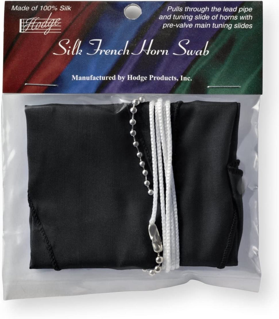 Hodge Silk French Horn Swab - Black
