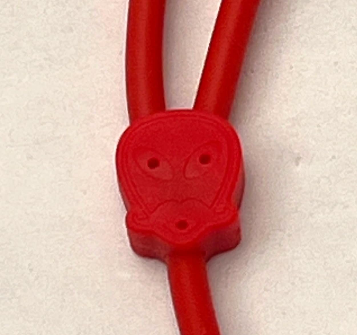 Starving Students Music Supplies Luigi's Modular M-Doppio Mini Y Right Angled Splitter Patch Cables 10cm x 10cm - 2 Pack (Red) - 3.5mm Splitter for Eurorack Modular Synthesizer